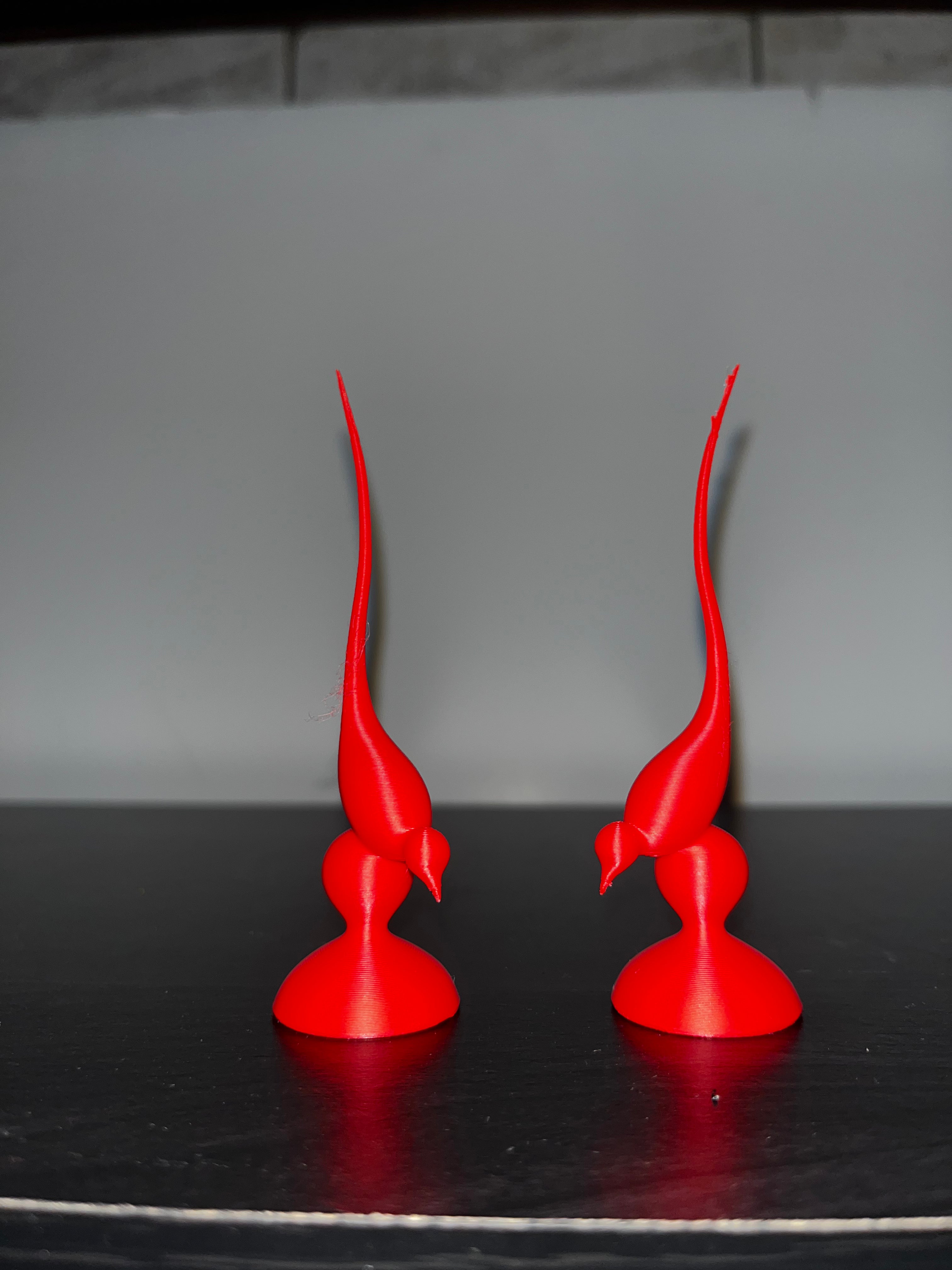 Repro of Viking Glass Bird – 2UP Edition (4”) Pair of 2 – Red
Limited Run: Only 25 sets Made
